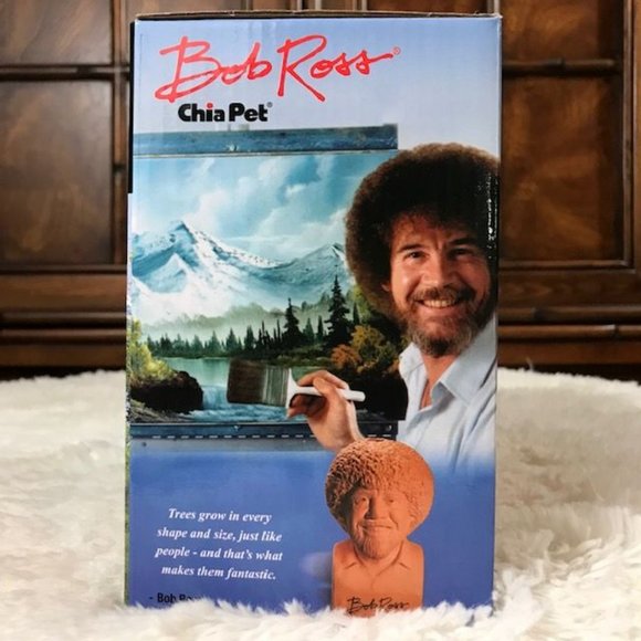 NWOT Bob Ross Chia Pet - Picture 3 of 7